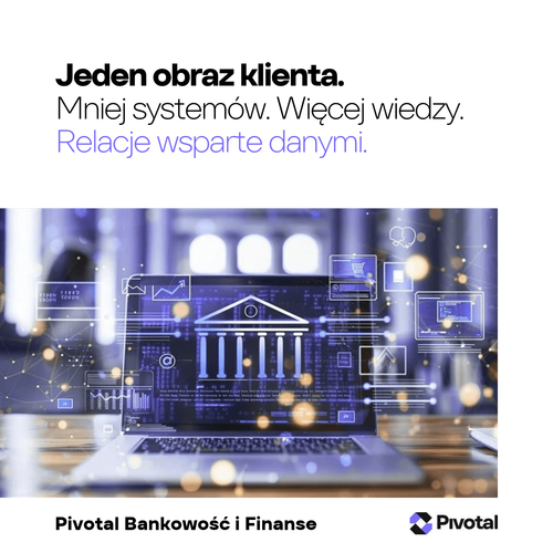 Pełny obraz klienta w banku spółdzielczym - centralny widok danych klienta wspierający obsługę, sprzedaż i cyfryzację procesów bankowych.
